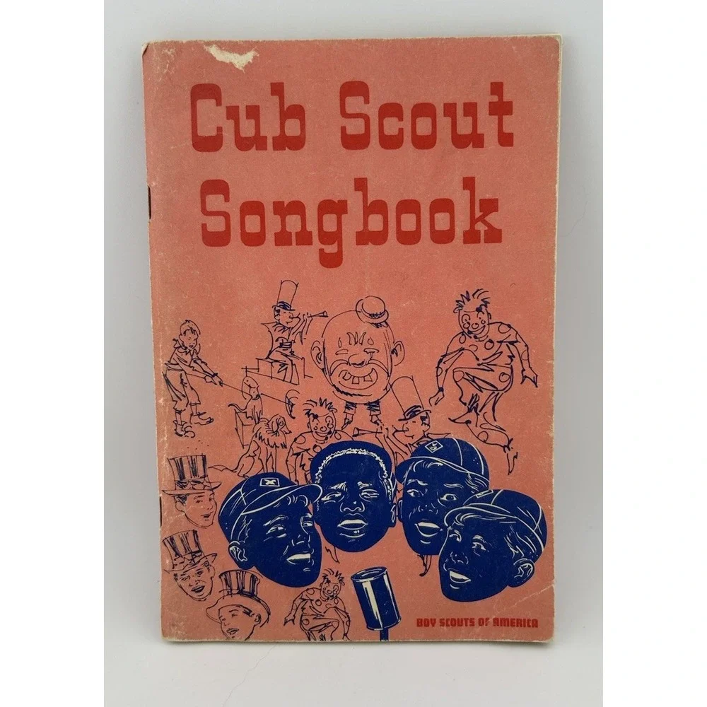 1969 Vintage‎ Cub Scout Song Book